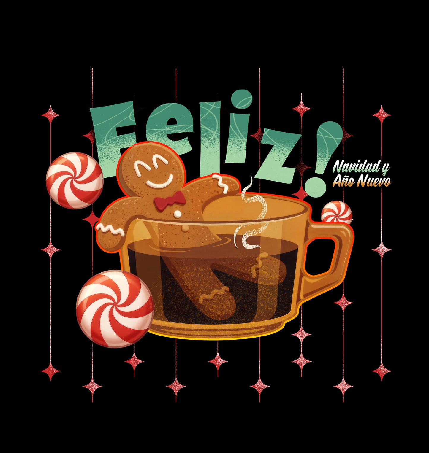 Gingerbread Time Champion Sweatshirt